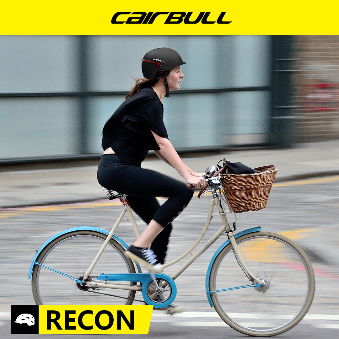 Cairbull C-09 Recon Helmet WHITE with Turn Signals